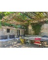 Rodins pour Pergola en bois 350x350xhaut.240/300 cm