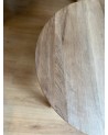 Table basse en noyer et eucalyptus