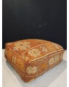 Pouf en laine issus de l'artisanat marocain
