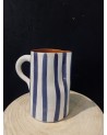 Carafe EOS à rayures bleues