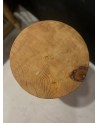 Tabouret d'appoint en bois massif