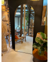 Miroir Hector en arche noir