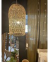 Suspension cylindrique bambou janna