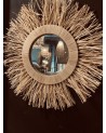 Miroir rond à franges