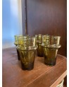 verre beldi DL ambré  vaisselle en verre soufflé|Marrakech deco