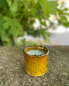 Bougie en poterie de Tamegroute émaillée|MarrakechDeco