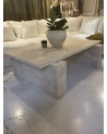 Table en travertin sur mesure