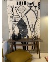 Tapis tableau Beni Ouarain l Marrakechdeco