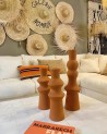 Bougeoir Casablanca en terre cuite très tendance | Marrakechdeco