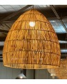 Suspension cloche raphia 50cm x 40cm Sabah