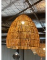 Suspension cloche raphia 50cm x 40cm Sabah