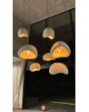 suspension en béton ciré, luminaire en béton ciré, suspension design