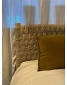 Tête de lit en Doum et Eucalyptus