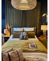 Tête de lit en Doum et Eucalyptus