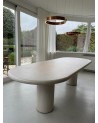 beton ciré salle à manger table à diner, table tendance, beton cire