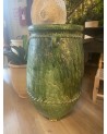 jarre emaillée, jarre marocaine, jarre verte, tamegroute, poterie