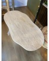 Table en travertin sur mesure