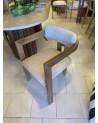 Chaise en bois, chaise design, chaise 3 pieds, chaise salle à manger