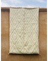 Superbe Tapis en laine Beni Ouarain épais et soyeux