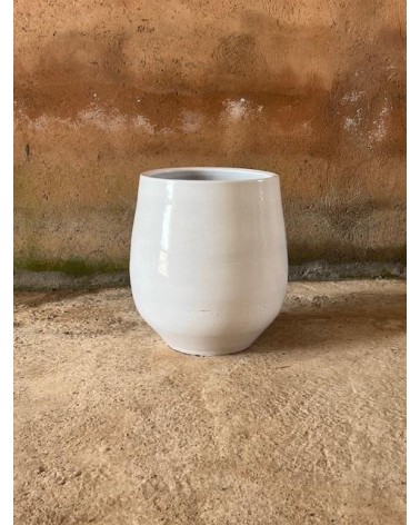 jarre en céramique, poterie extérieure, poterie en céramique