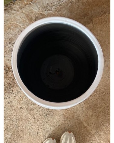 jarre en céramique, poterie extérieure, poterie en céramique