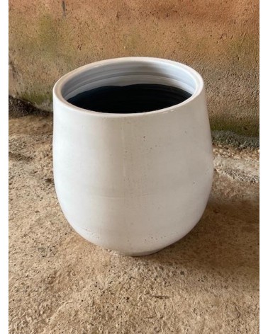 jarre en céramique, poterie extérieure, poterie en céramique