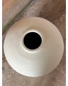 jarre en terre cuite blanche, jarre contemporaine, poterie blanche