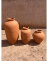 jarre en terre cuite, magnifique jarre artisanale en terre cuite