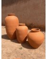 jarre en terre cuite, magnifique jarre artisanale en terre cuite