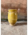 jarre céramique, jarre jaune, poterie jaune poterie marocaine