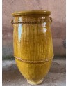 jarre céramique, jarre jaune, poterie jaune poterie marocaine