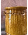 jarre céramique, jarre jaune, poterie jaune poterie marocaine