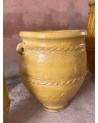 jarre céramique, jarre jaune, poterie jaune poterie marocaine