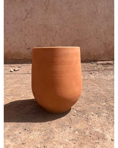 Jarre en terre cuite artisanale, poterie en terre  cuite marocaine
