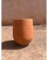 Jarre en terre cuite artisanale, poterie en terre  cuite marocaine