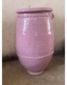 jarre céramique, jarre rose, poterie jaune poterie marocaine