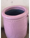 jarre céramique, jarre rose, poterie jaune poterie marocaine