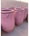 jarre céramique, jarre rose, poterie jaune poterie marocaine