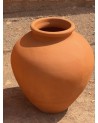 jarre en terre cuite, magnifique jarre artisanale en terre cuite