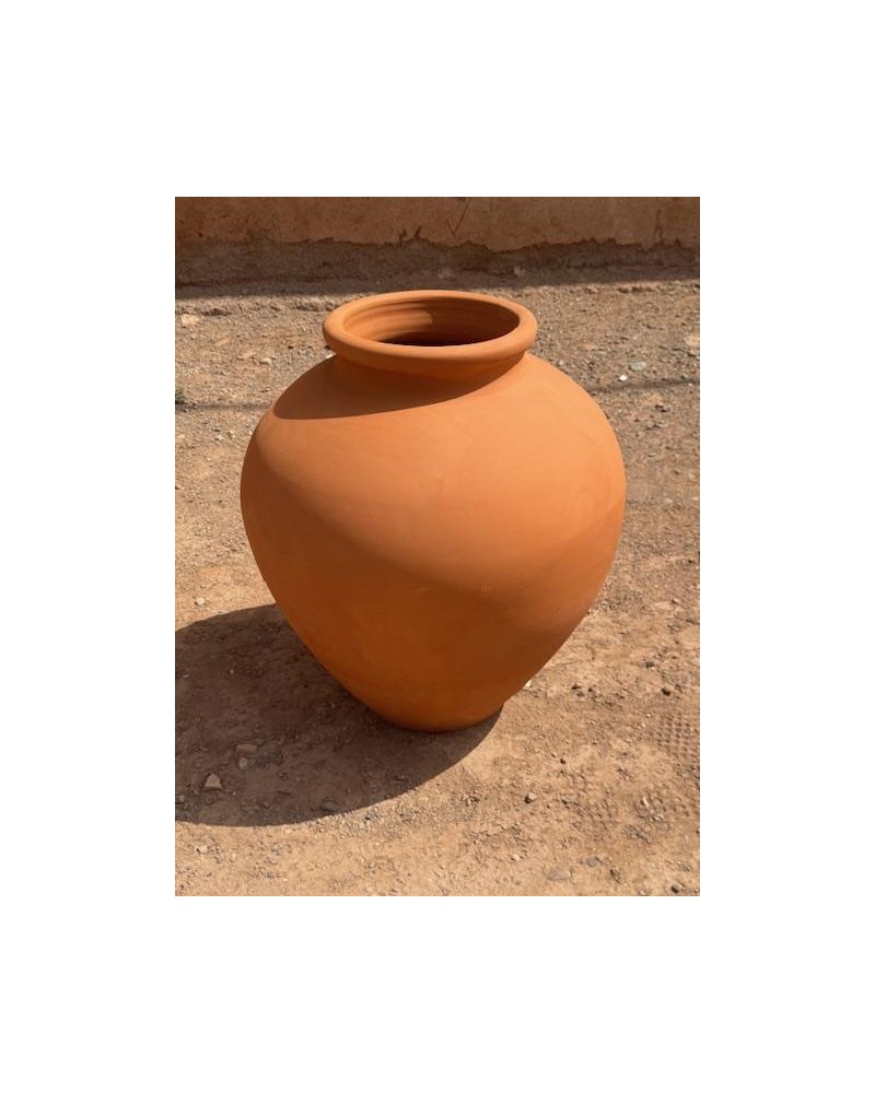jarre en terre cuite, magnifique jarre artisanale en terre cuite