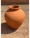 jarre en terre cuite, magnifique jarre artisanale en terre cuite