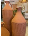 poterie en terre cuite Mizaan, poterie en forme de bouteille