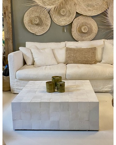 Table basse en zellige Eivissa 100x60