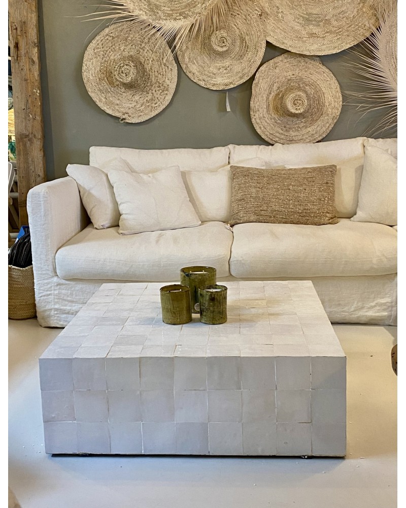 Table basse en zellige Eivissa 100x60