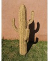 Cactus en doum ou feuille de palmier. Artisanat | Marrakech deco
