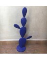 Sculpture cactus en métal peint. Artisanat Maroc | Marrakech deco