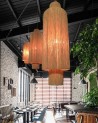 Chewa, suspension en raphia naturel, artisanat | Marrakech deco