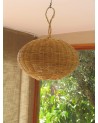 Suspension en rotin modèle boshay, fait main au Maroc | Marrakech deco
