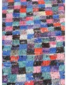 Tapis boucherouite ou «bout de chiffon ». Tissé main | Marrakech deco
