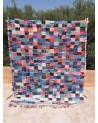 Tapis boucherouite ou «bout de chiffon ». Tissé main | Marrakech deco